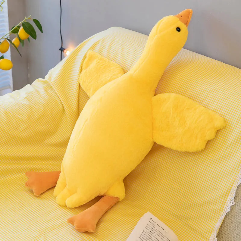 XXL Eend en Gans Knuffelkussen 50 tot 190 cm