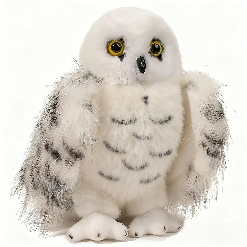 Witte Uil Knuffel 20 cm