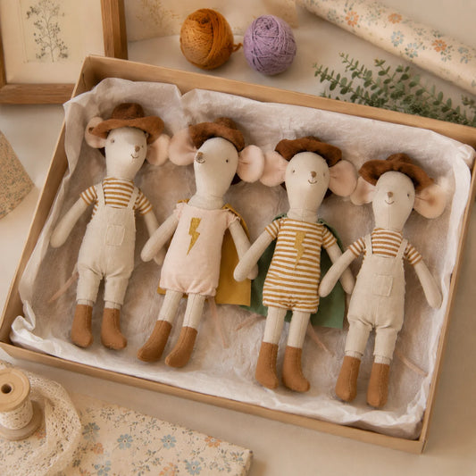 Boho Muis Knuffel