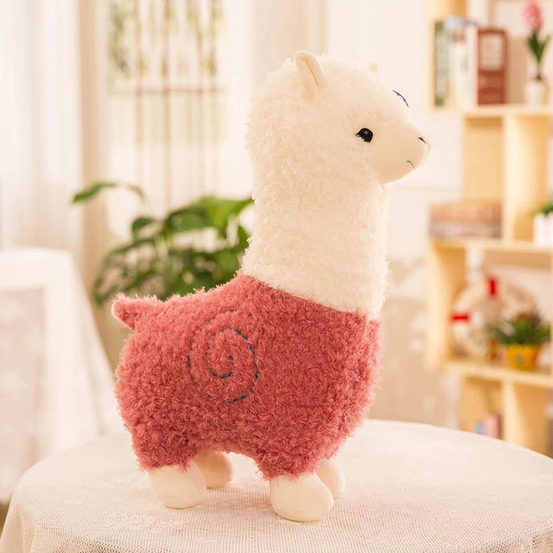 Alpaca Knuffel 28 cm | Zes Vrolijke Kleuren