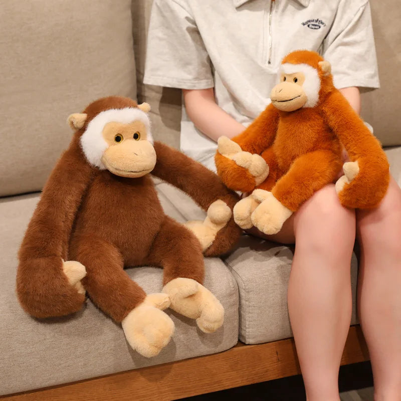 Aap Knuffel met Lange Armen 25 tot 40 cm