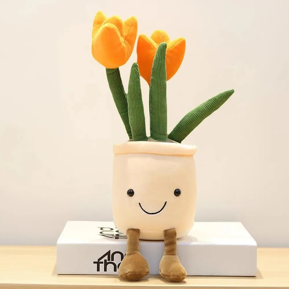 Vetplant Knuffel in Potje