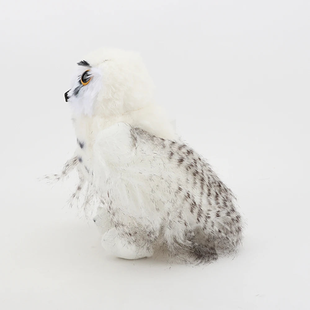 Witte Uil Knuffel 20 cm