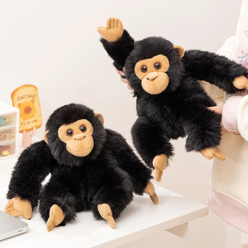 Chimpansee Gorilla Knuffel met Lange Armen 20 cm