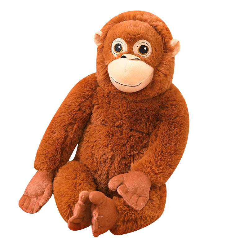 Gorilla Knuffel Bruin 38 of 62 cm | Grote Pluche Aap