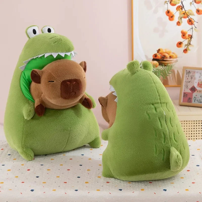 Krokodil Capybara Knuffel 30 cm