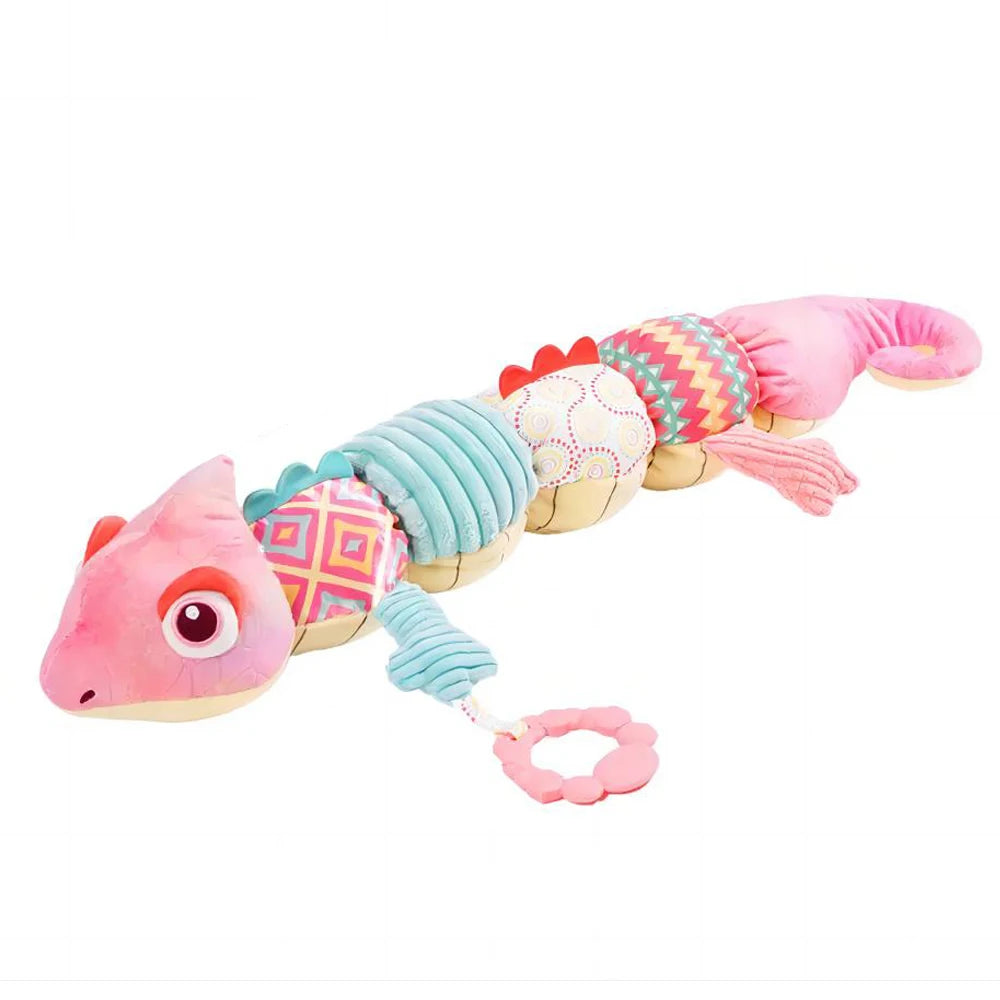 Rups Rammelaar met Muziek 60 cm | Baby Knuffel