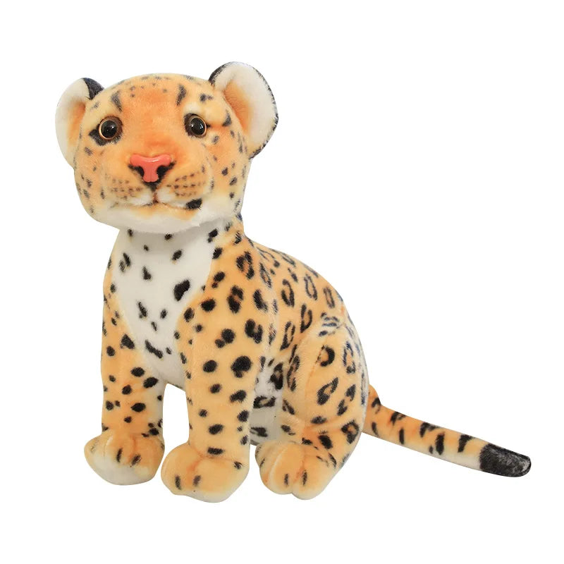 Realistische Leeuw of Panter Knuffel 23 tot 33 cm