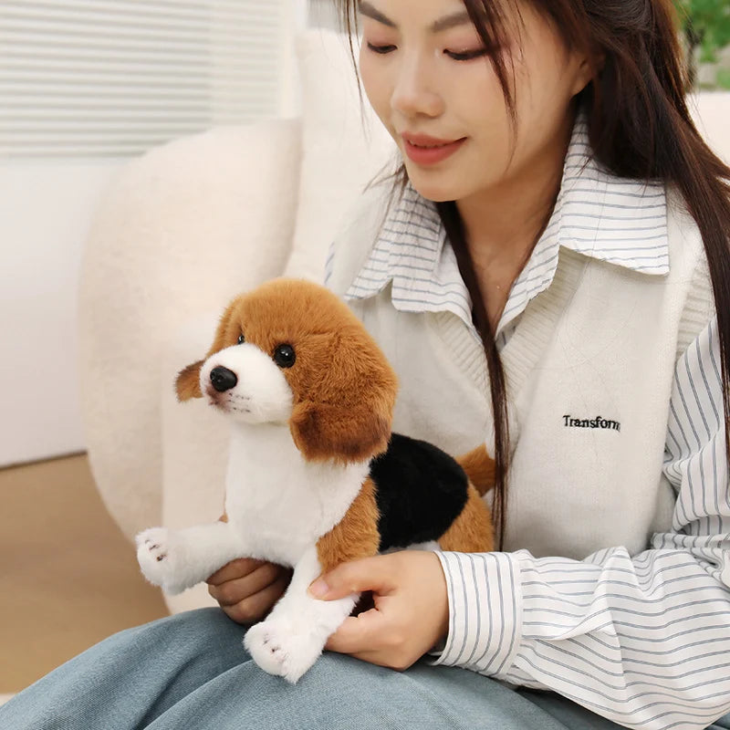 Realistische Hond Knuffel