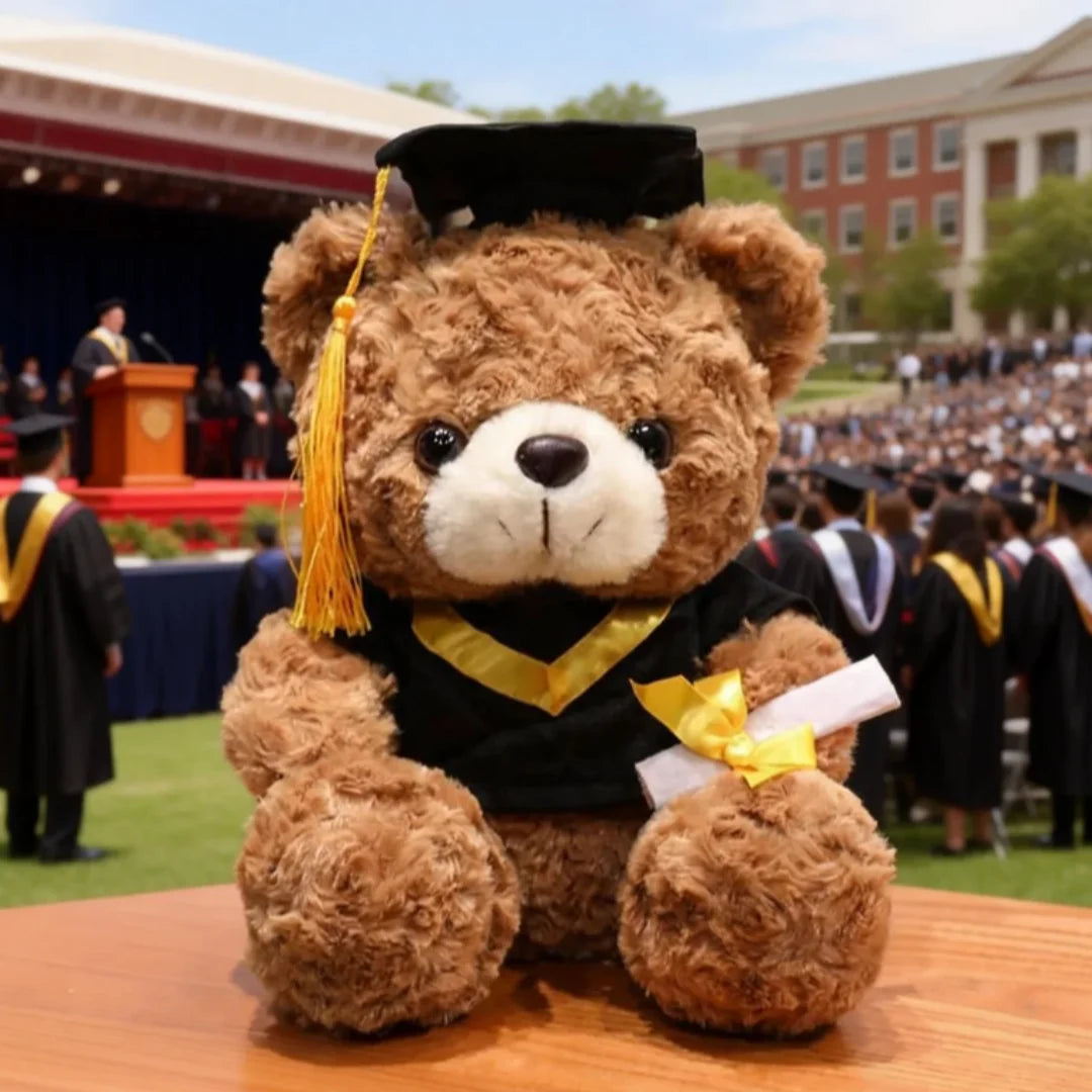 Geslaagd Teddybeer met Afstudeerhoed
