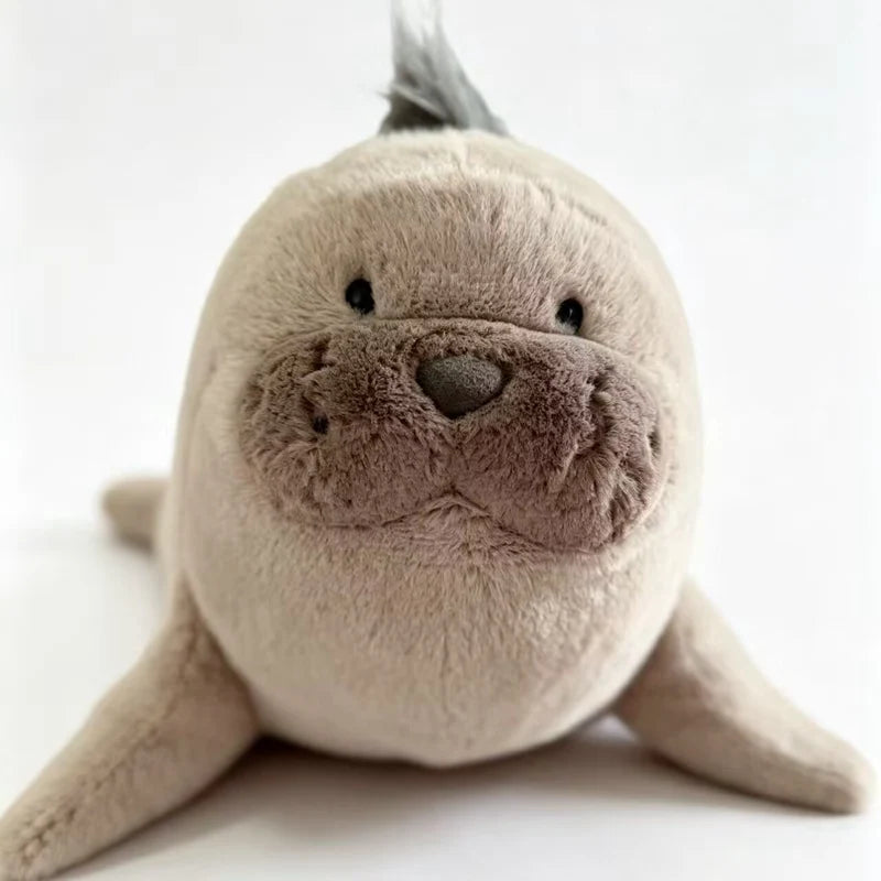 Grijze Zeehond Knuffel 35 cm | Zacht Zeehondje
