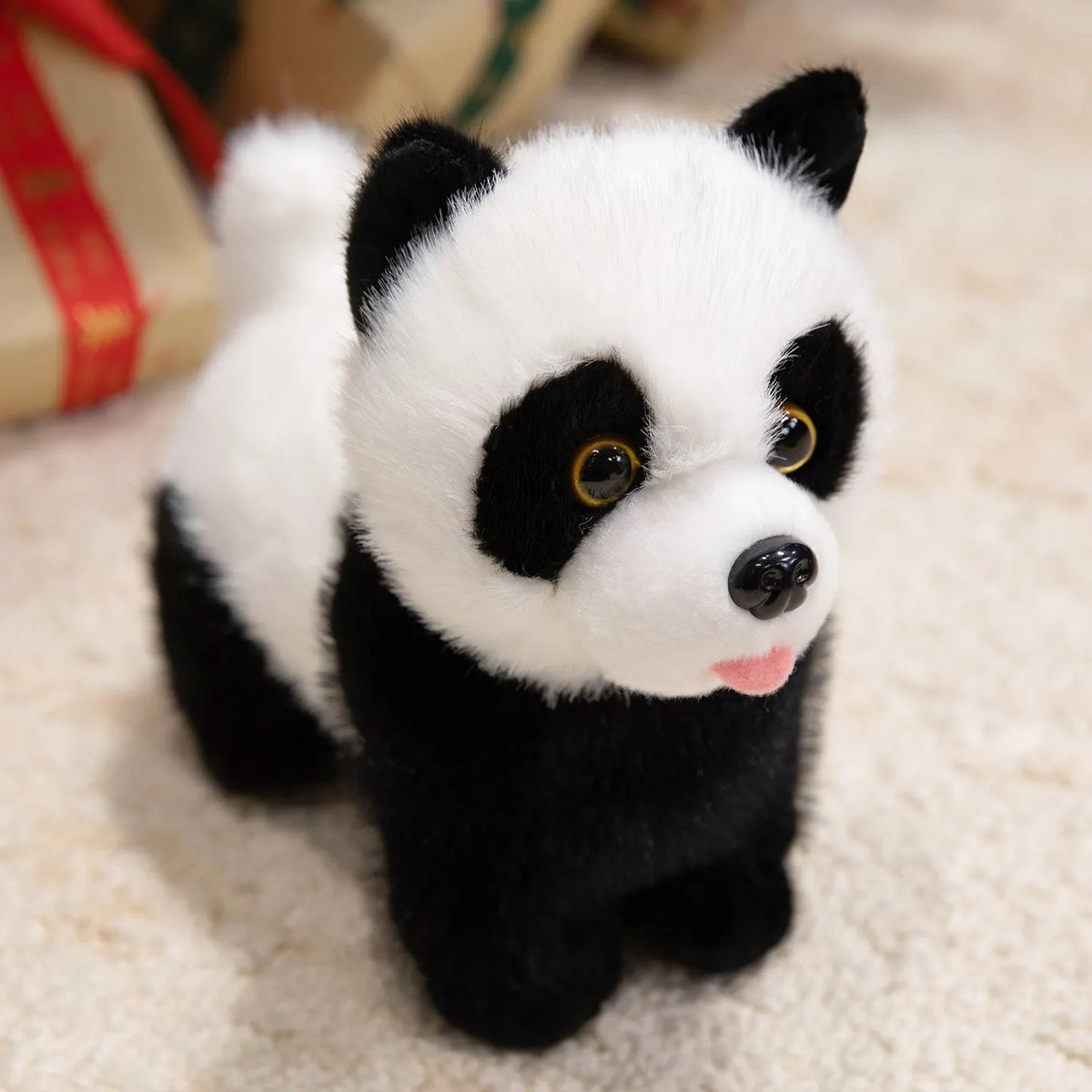 Staande Rode Panda Knuffel 20 cm