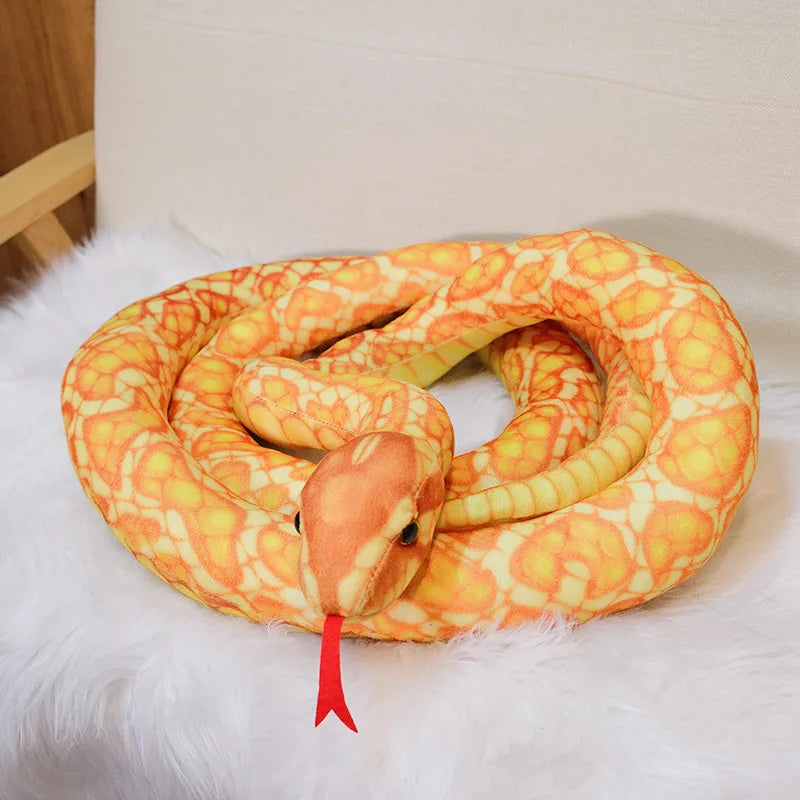 Realistische Slang Knuffel 100 tot 300 cm | Grote Pluche Slang