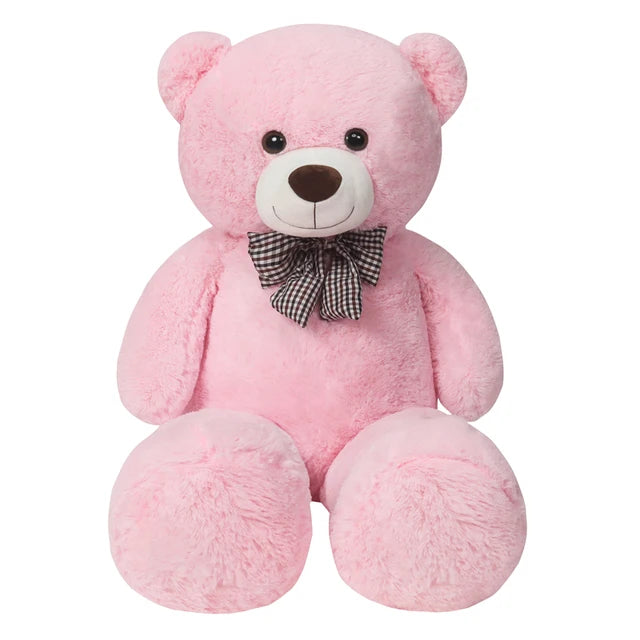 Grote Teddybeer 105 cm | Bruin, Roze of Wit