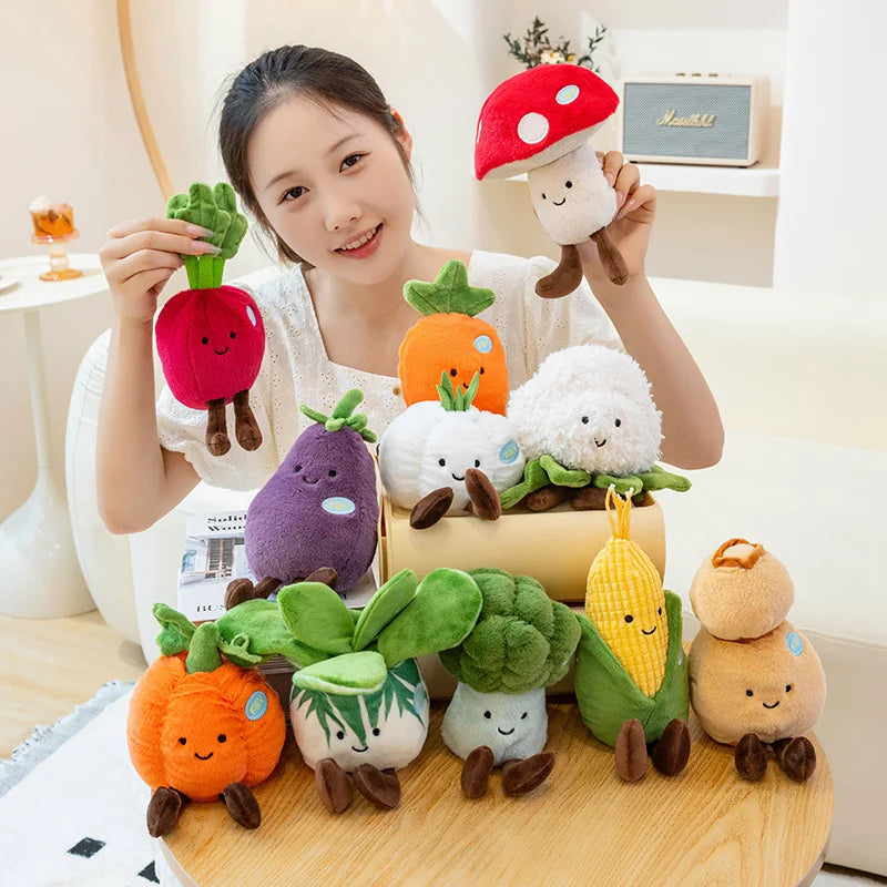 Groente Knuffels 10 tot 20 cm