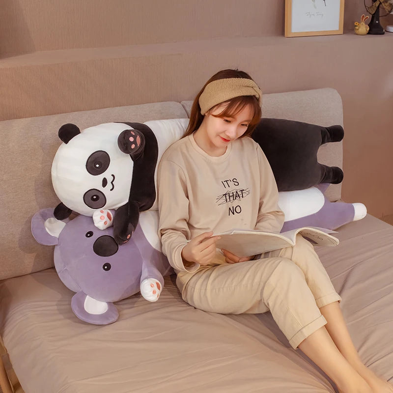 Panda en Koala Knuffelkussen XXL 50 tot 130 cm