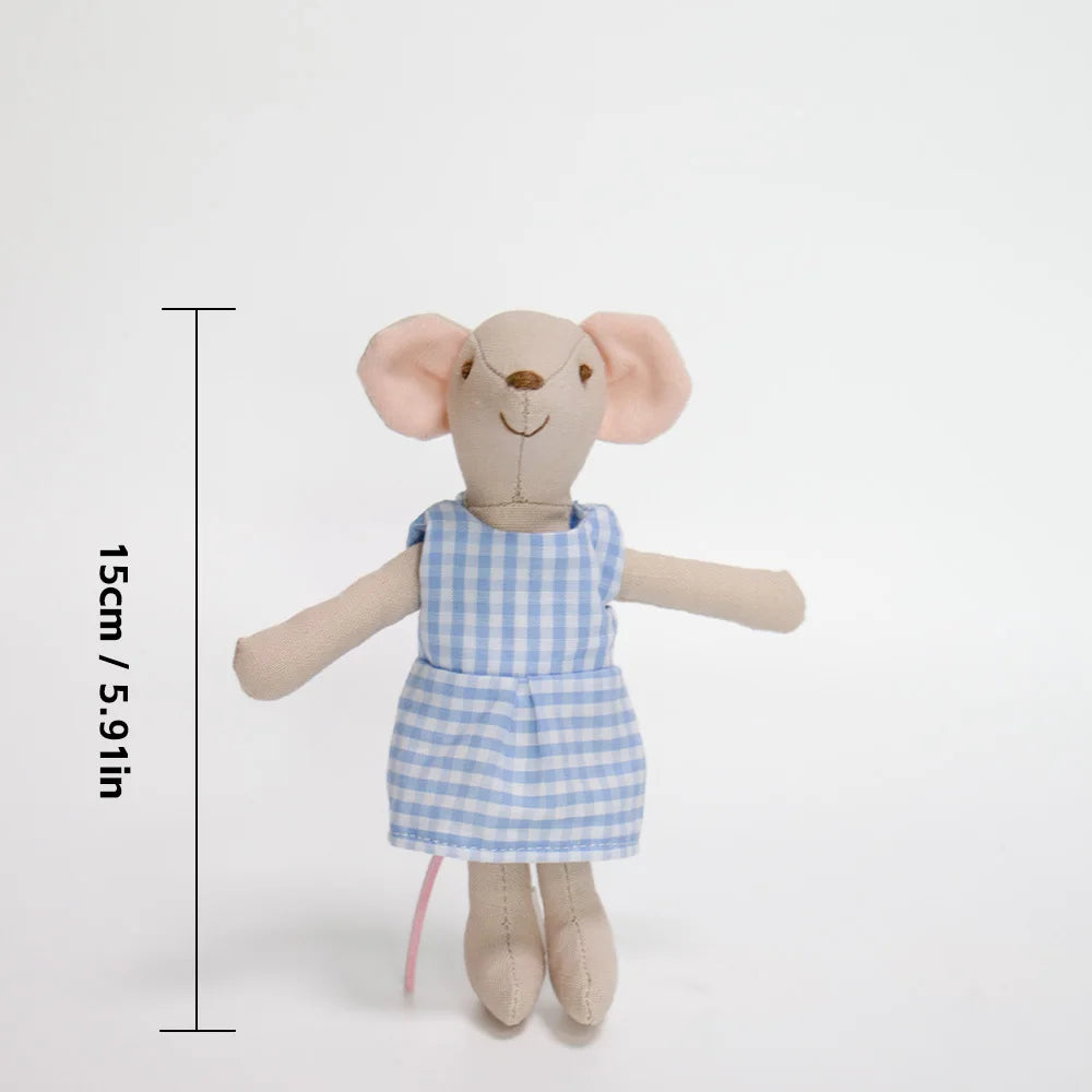 Muis Knuffel met Kleertjes | Zeventien Modellen