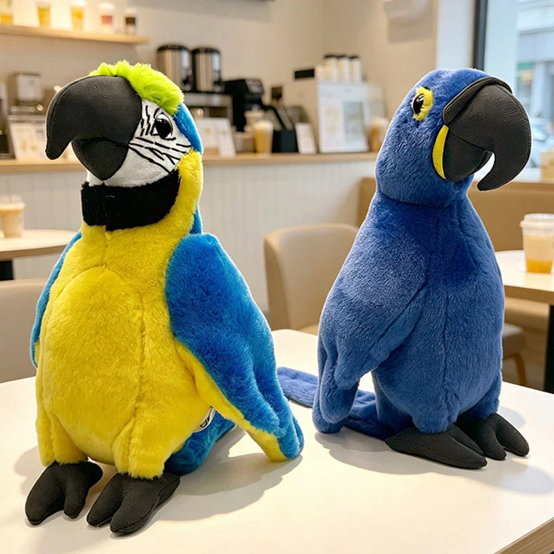 Realistische Papegaai Knuffel 22 cm