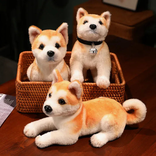 Shiba Inu Knuffel | Realistische Pluche Akita Pup De Knuffel