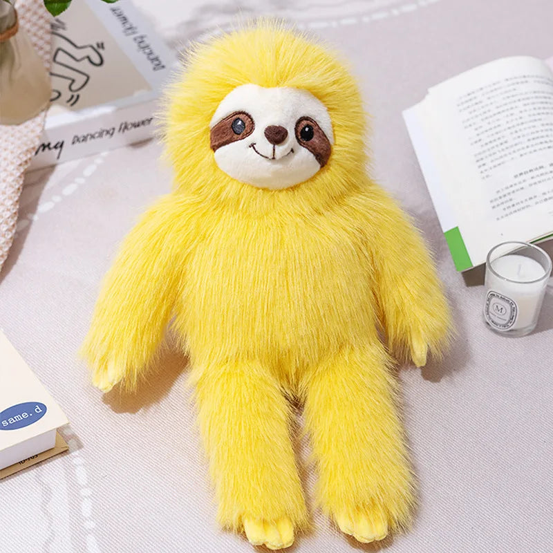 Langharige Luiaard Knuffel 40 en 50 cm