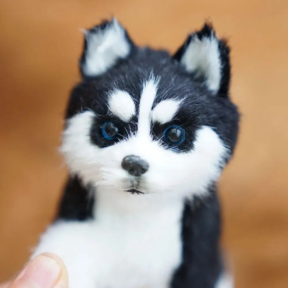 Realistische Husky Knuffel