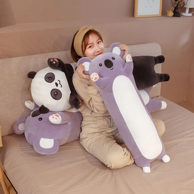 Panda en Koala Knuffelkussen XXL 50 tot 130 cm