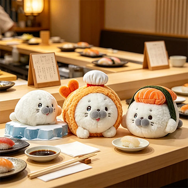 Sushi Knuffel Zeehond
