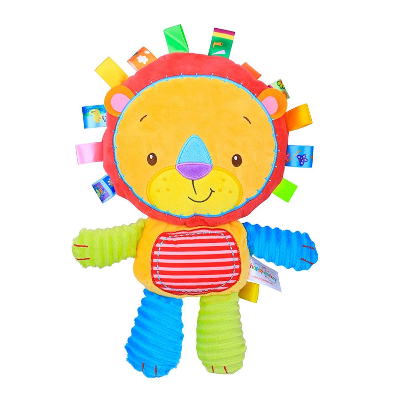 Olifant Babyknuffel met Labeltjes | Rammelaar en Belletje