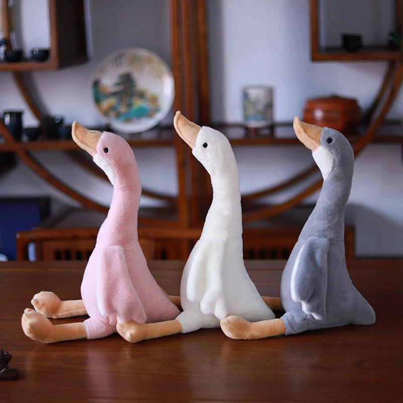 Gans Knuffel met Lange Nek 30 cm