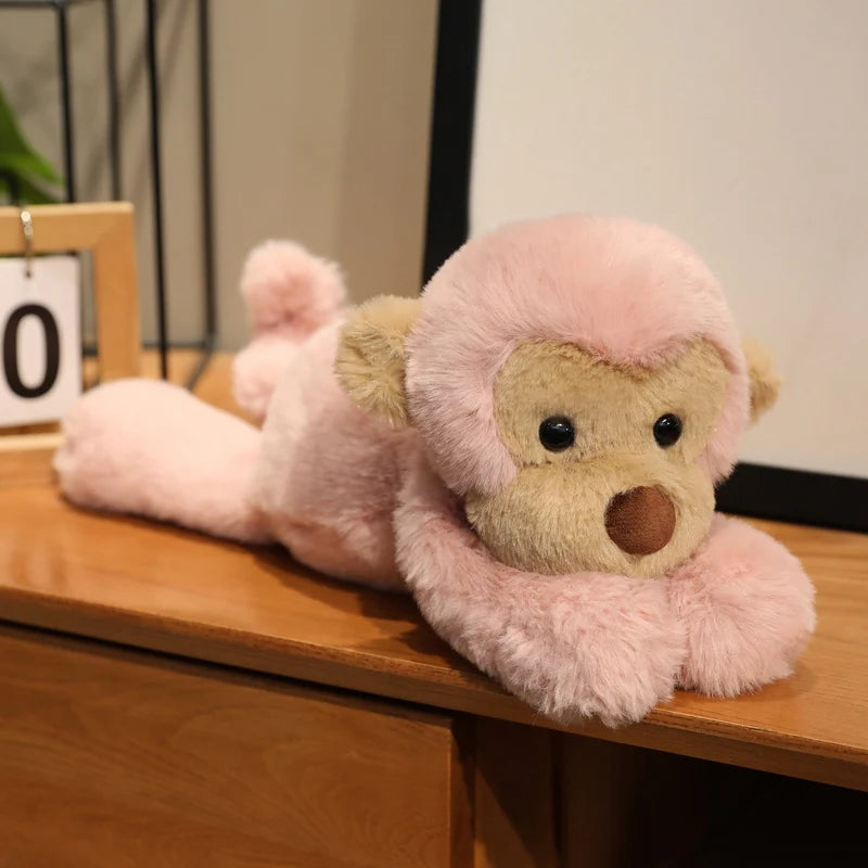Aap Knuffelkussen 40 cm