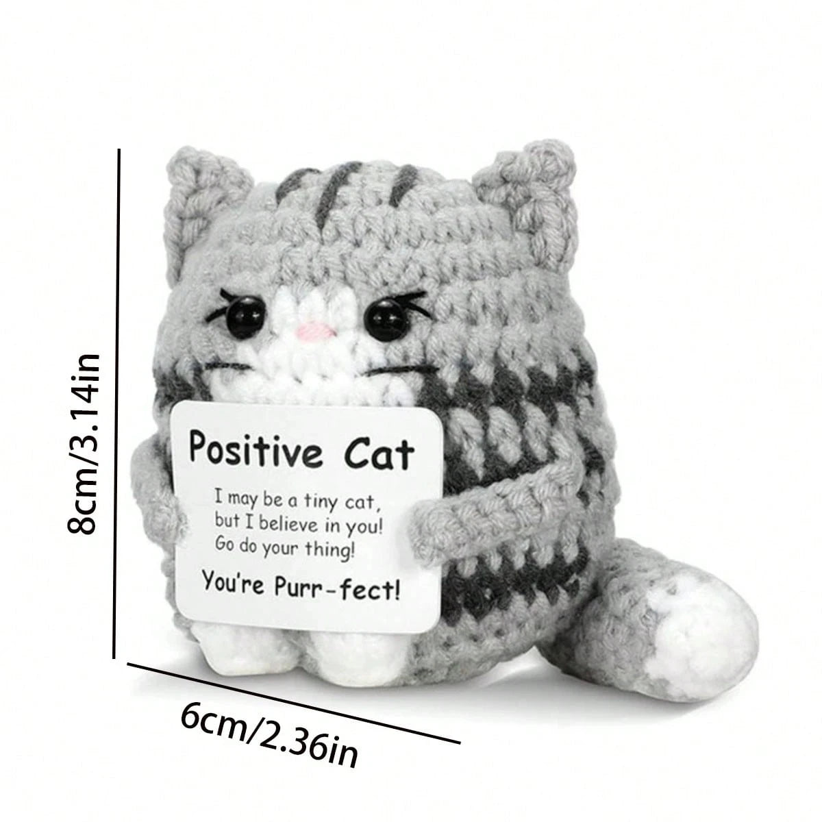 Gehaakte Mini Kat Knuffel