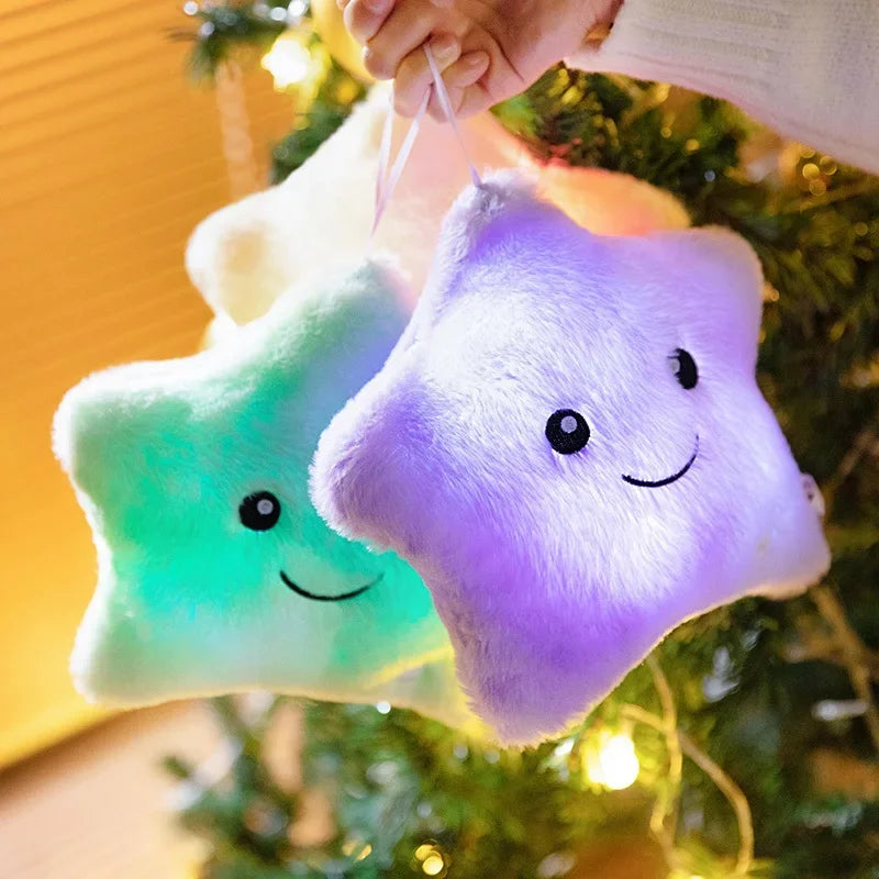 Lichtgevende Ster Knuffel met LED