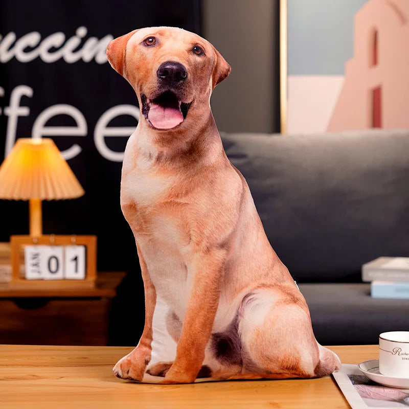 3D Hond Knuffelkussen 45 en 50 cm | Shiba Inu, Corgi, Bulldog en meer
