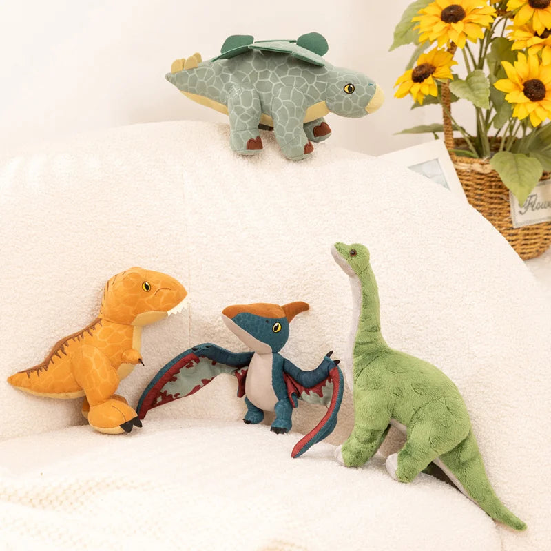 Realistische Dino Knuffel 20 cm