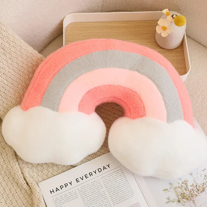 Kawaii Sierkussen | Maan, Ster, Regenboog, Bloem of Hartje De Knuffel Roze regenboog