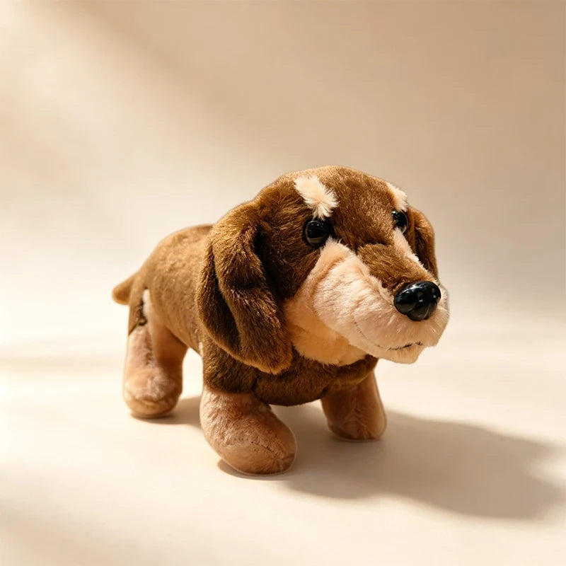 Teckel Hond Knuffel 25 en 35 cm | Lange Kawaii Worsthond