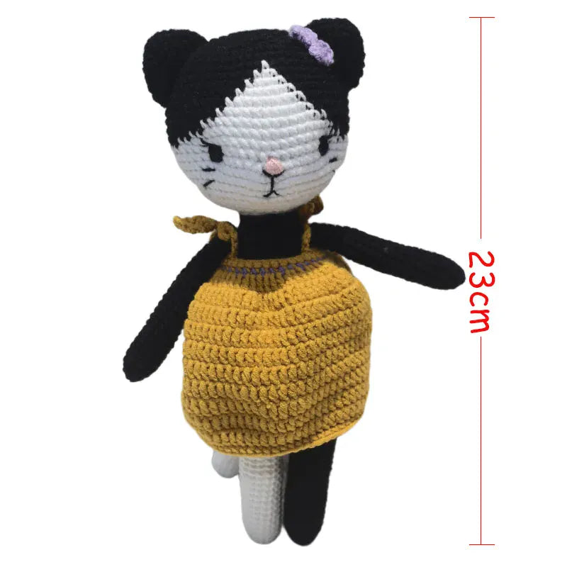 Gehaakte Kat Knuffel | Handgemaakte Poes in 13 Modellen De Knuffel Model 13