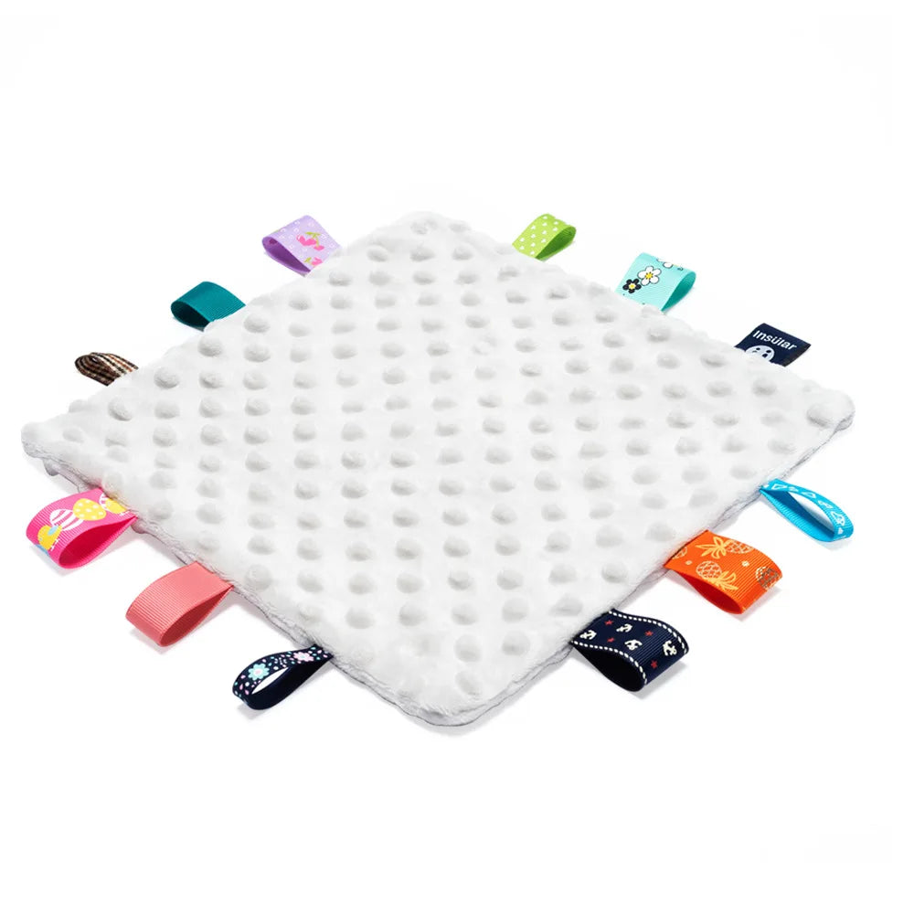 Knuffeldoekje met Labeltjes | Zacht Babydoekje in 7 Kleuren