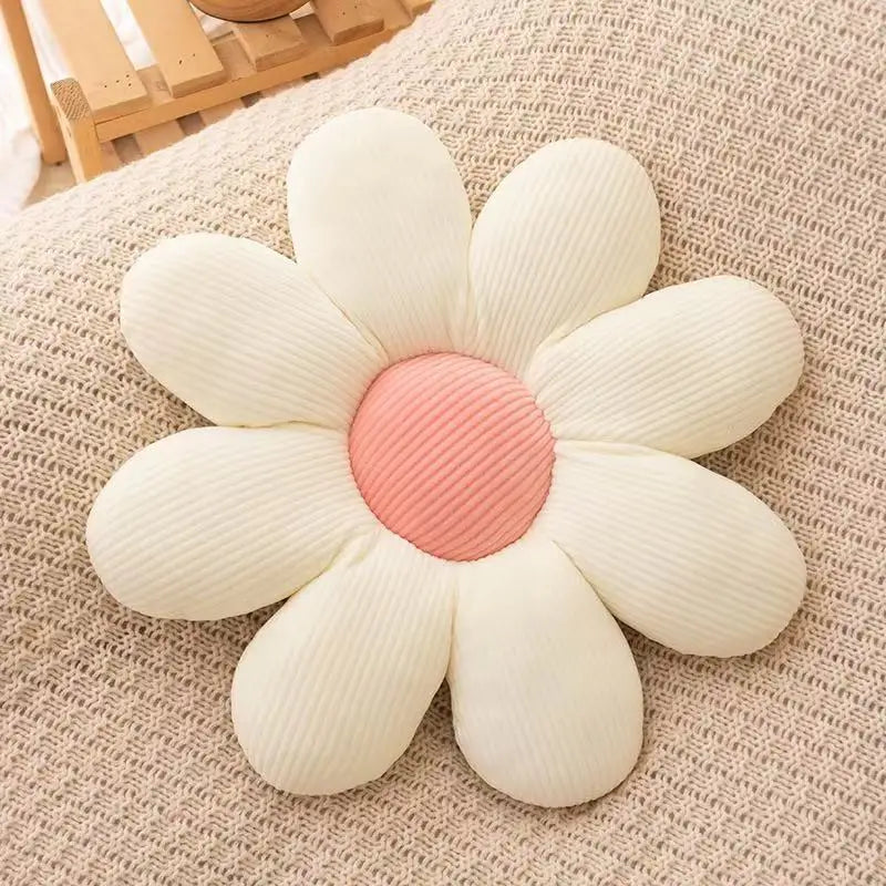 Bloem Knuffelkussen 35 cm | Pluche Plant Bloemblaadjes