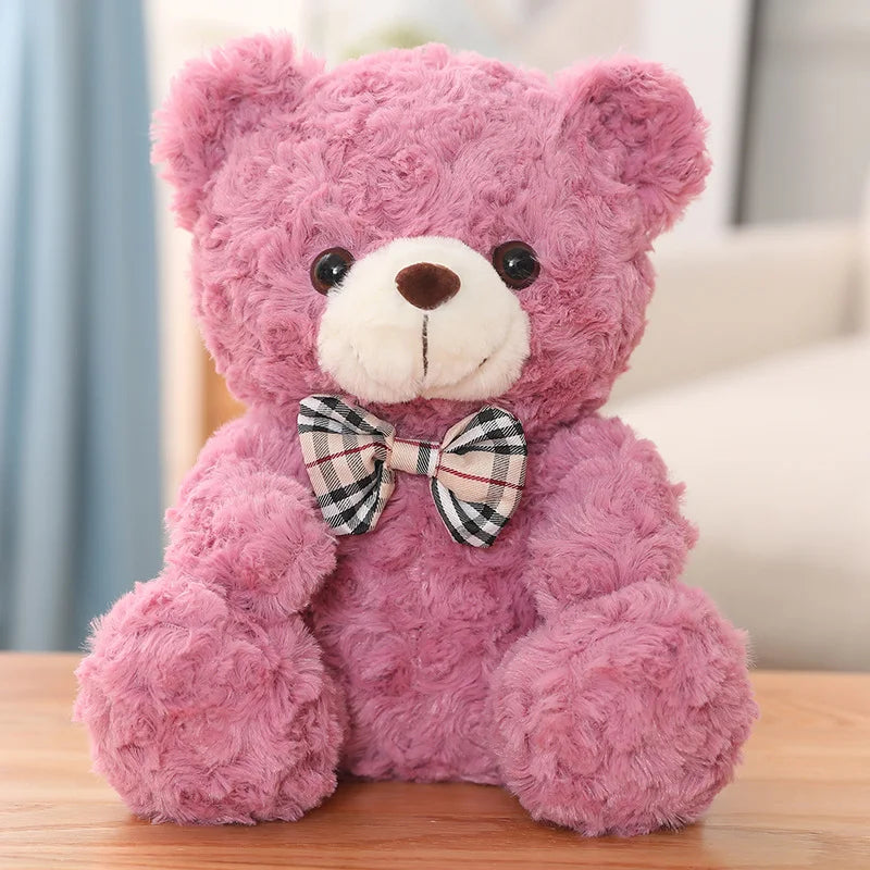 Teddybeer Knuffel 25 cm | Aankleedbeertje in 6 Kleuren