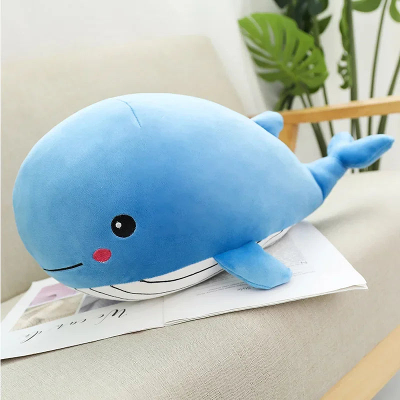 Walvis Knuffelkussen 35 en 50 cm