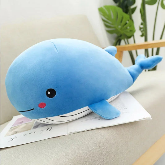 Walvis Knuffelkussen 35 en 50 cm