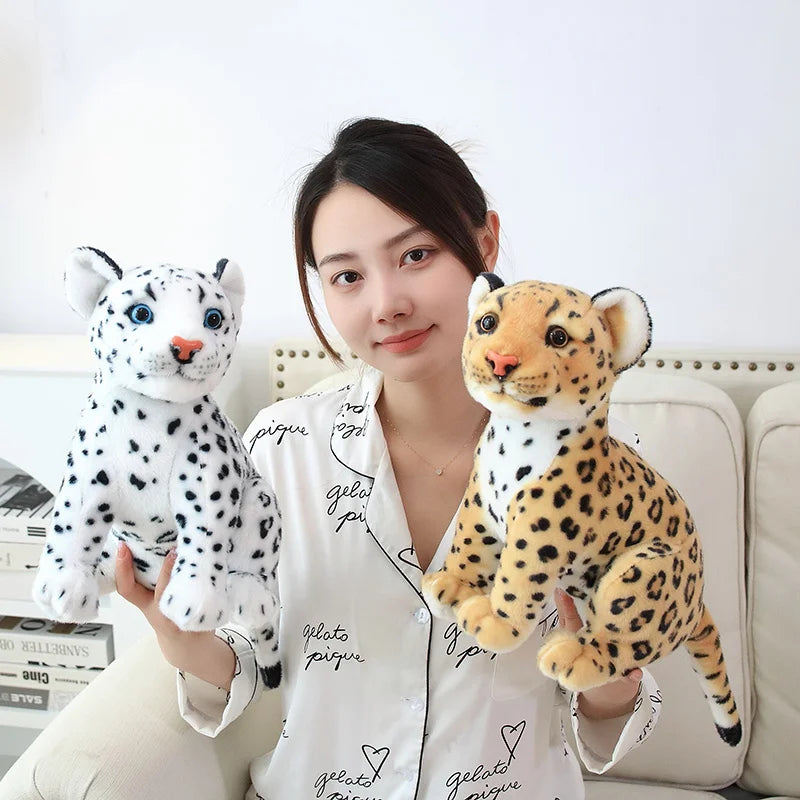 Realistische Leeuw of Panter Knuffel 23 tot 33 cm