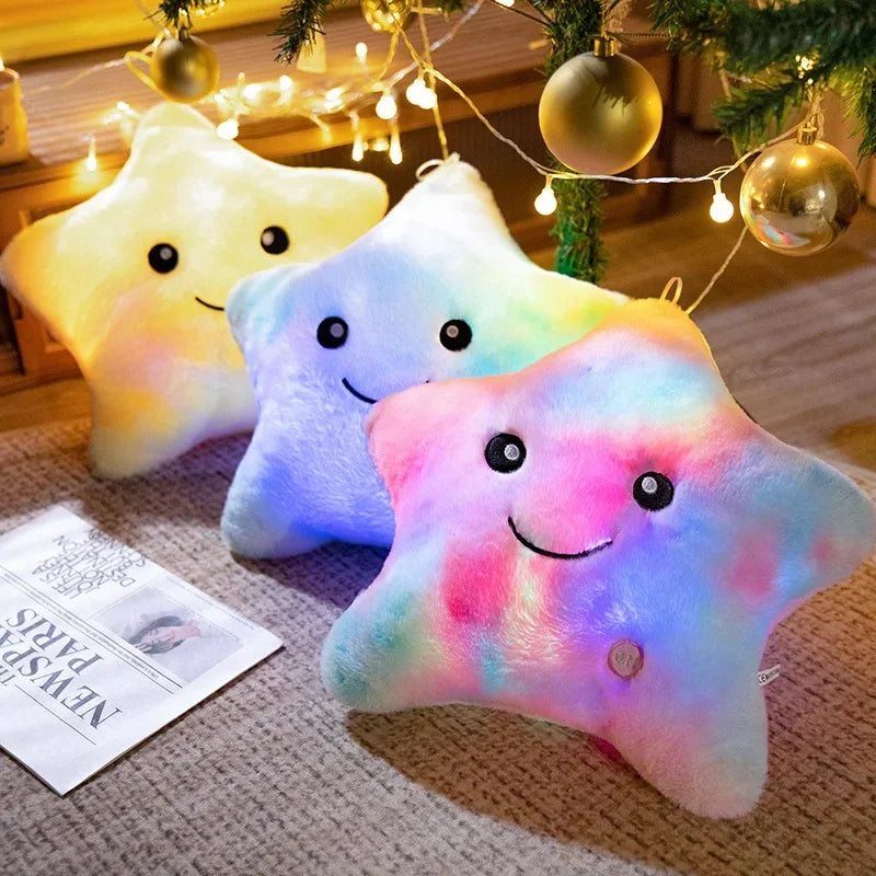 Lichtgevende Ster Knuffel met LED
