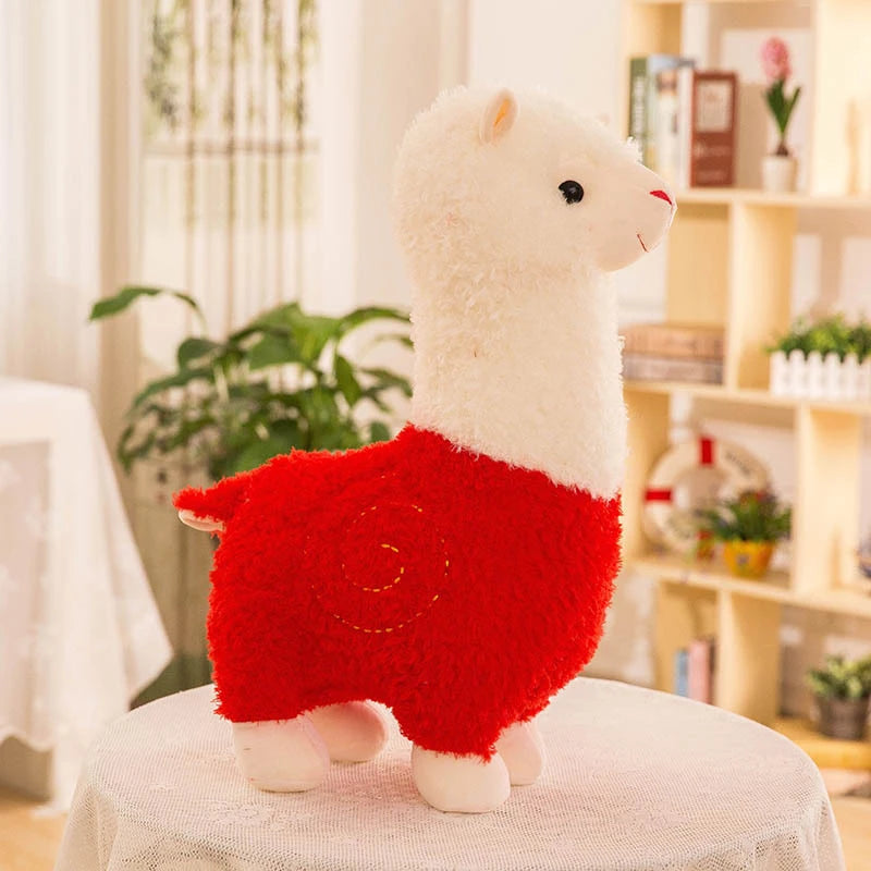 Alpaca Knuffel 28 cm | Zes Vrolijke Kleuren