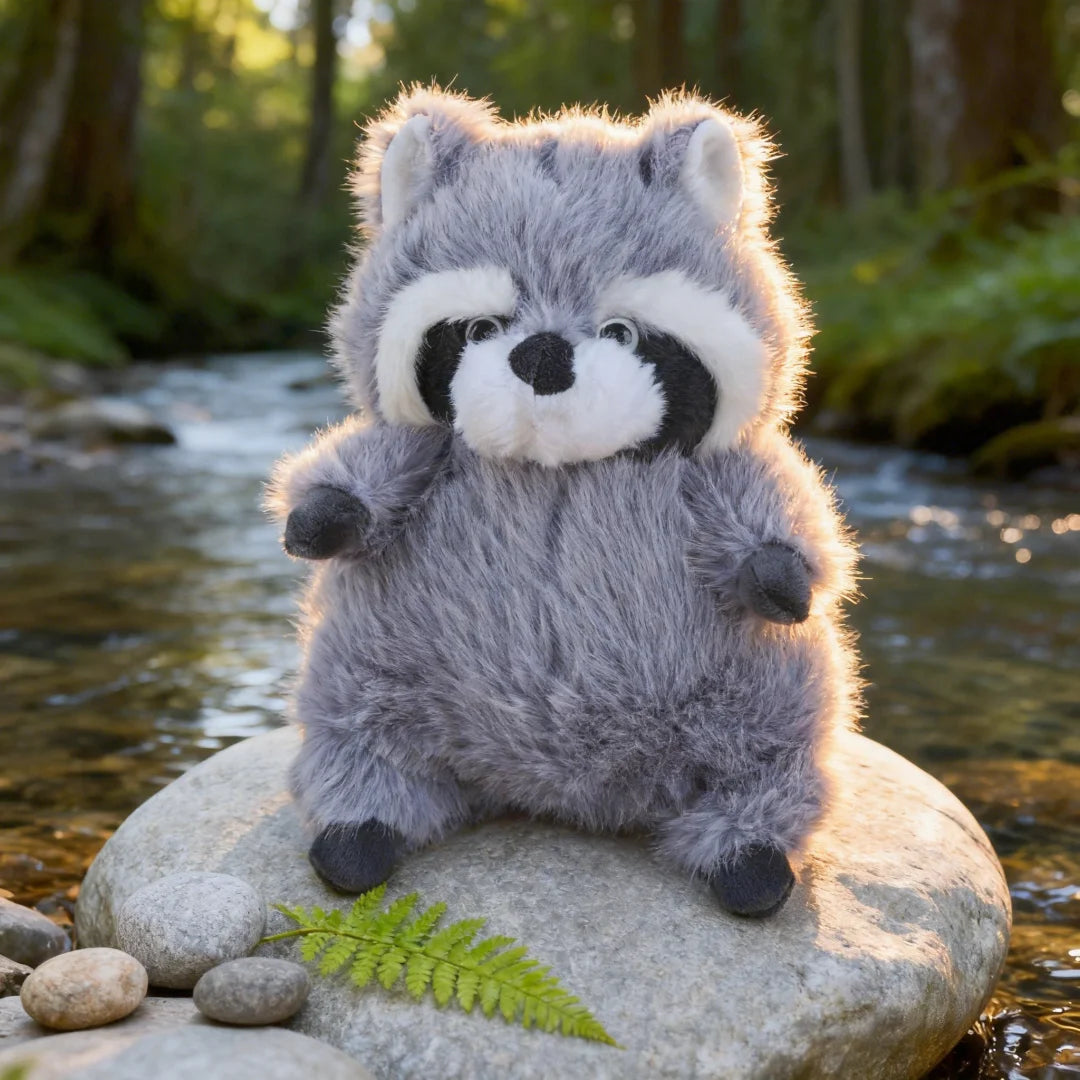 Schattige Raccoon Knuffel 23 cm