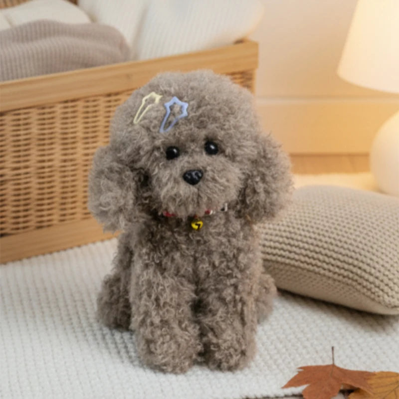 Krullende Teddy Hond Knuffel 30 tot 40 cm | Poedel