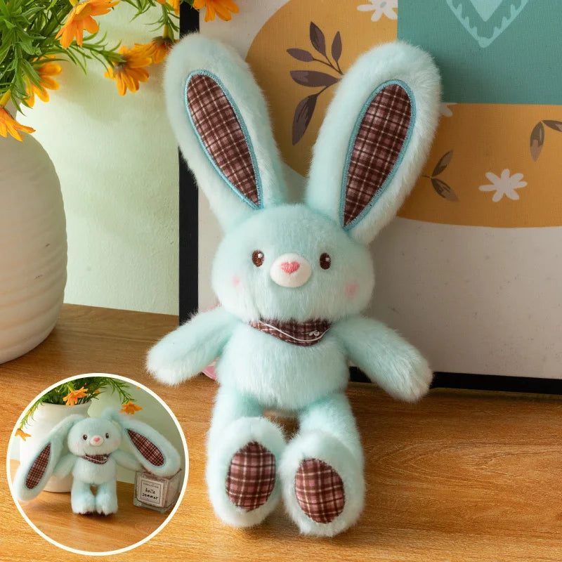 Konijn Knuffel 30 cm | Kleurrijk Konijntje in 4 Kleuren
