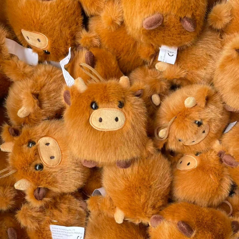 Hooglander Koe Sleutelhanger
