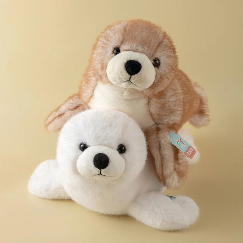 Realistische Zeehond Knuffel 30 en 37 cm